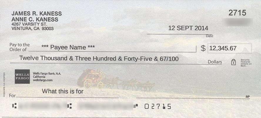 How To Write 4500 On A Check